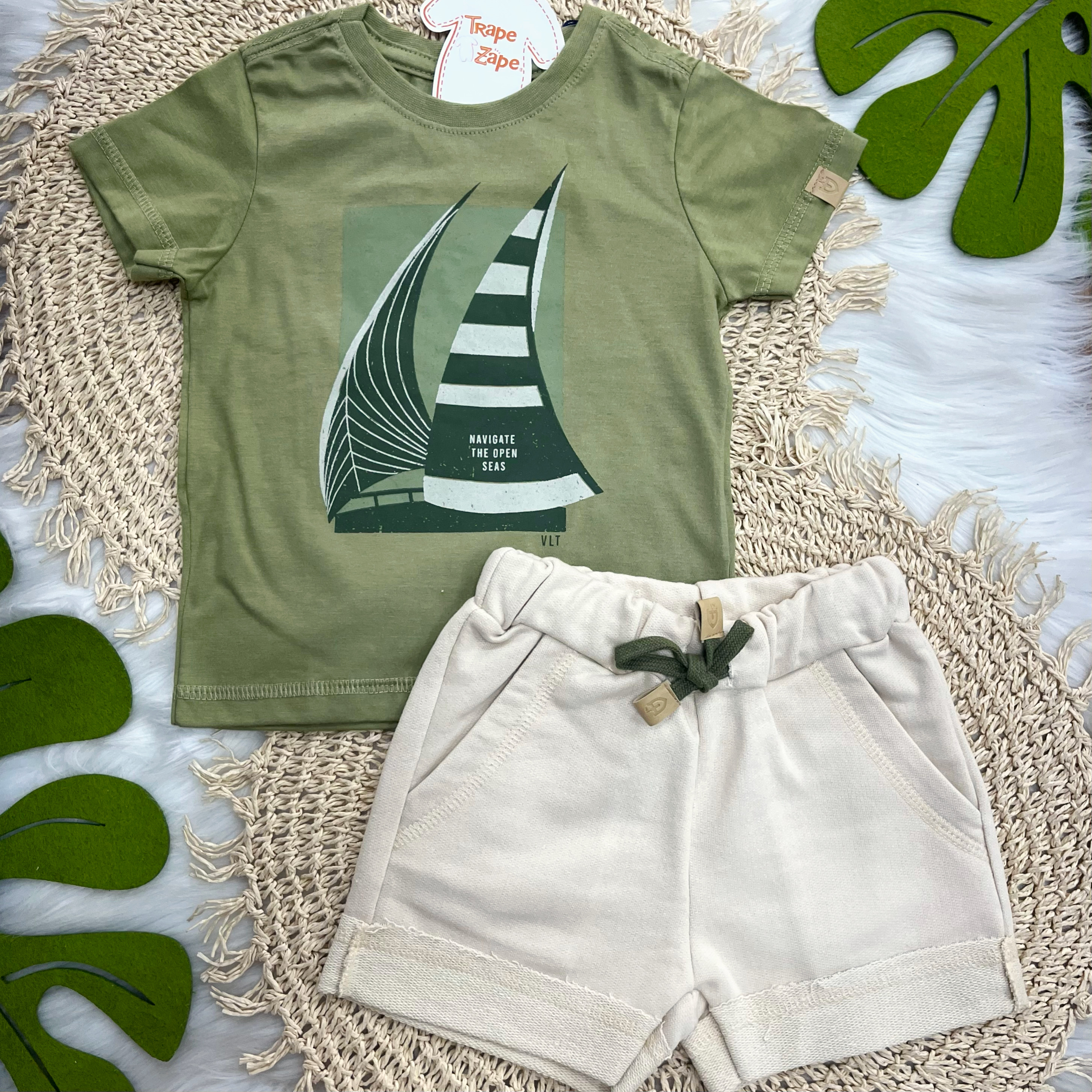 Conjunto Navigate The Ope Seas Verde